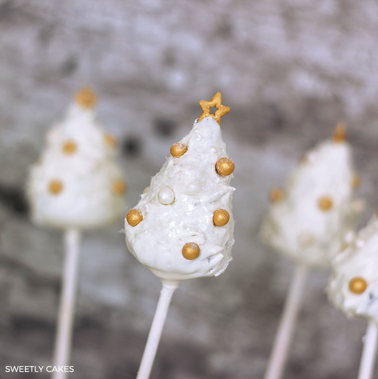 Cake Pops sapin de noël
