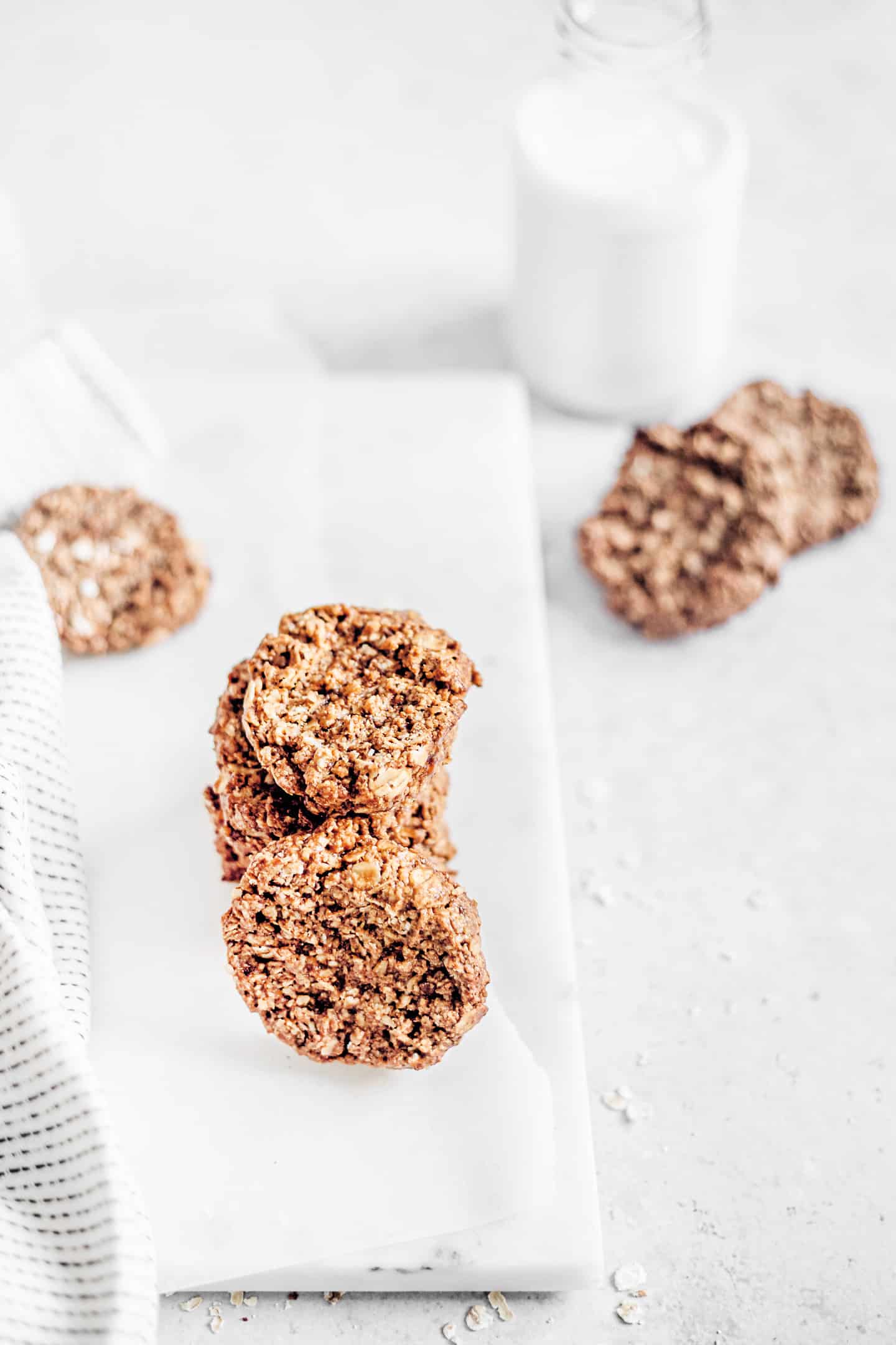 Biscuits Flocons D Avoine Healthy Sans Beurre Sweetly Cakes A La Puree D Amandes