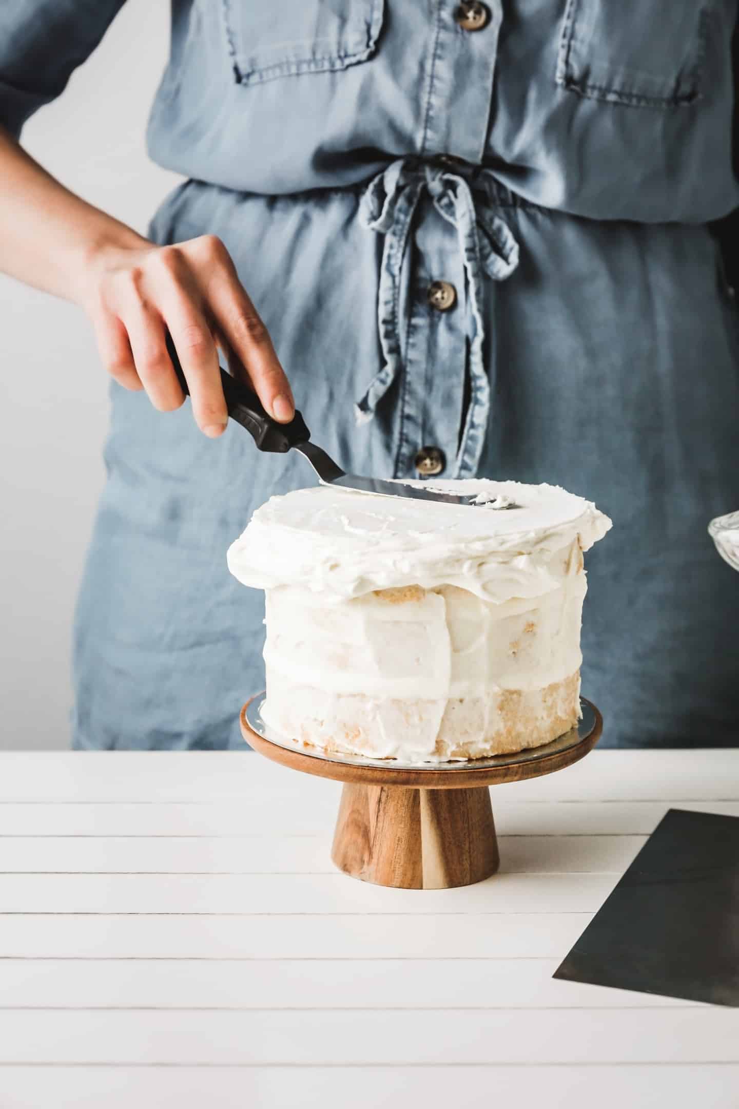 Ensemble de disques de gâteau rond en acrylique artisanat de cuisson de  gâteau pour outils de cuisson de décoration de gâteau 