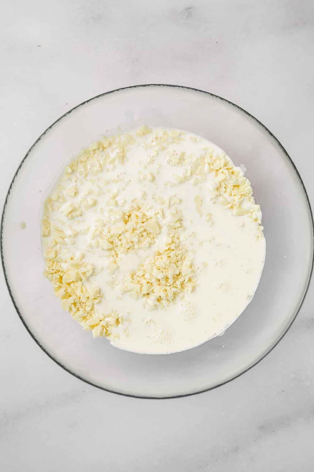 White Chocolate Ganache Easy 2 Ingredient Recipe for Cakes