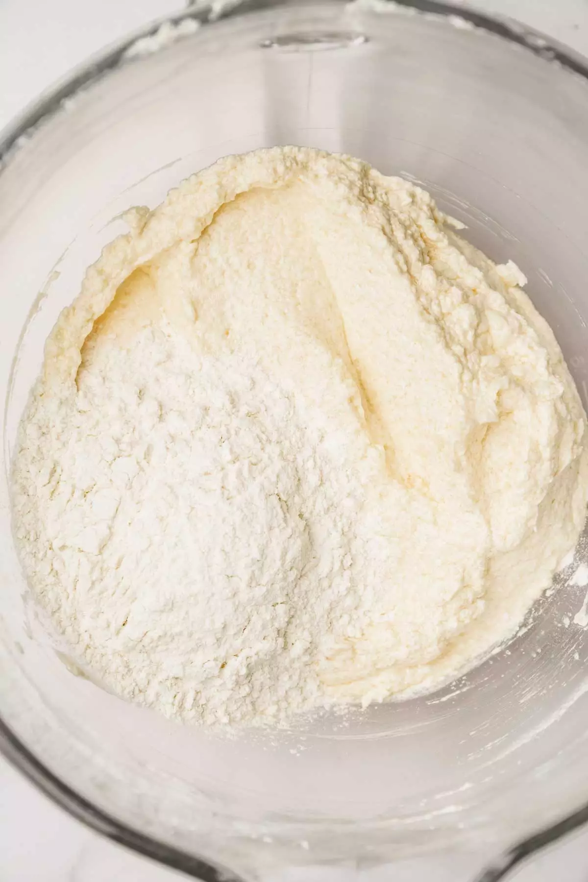 bowl with dry ingredients