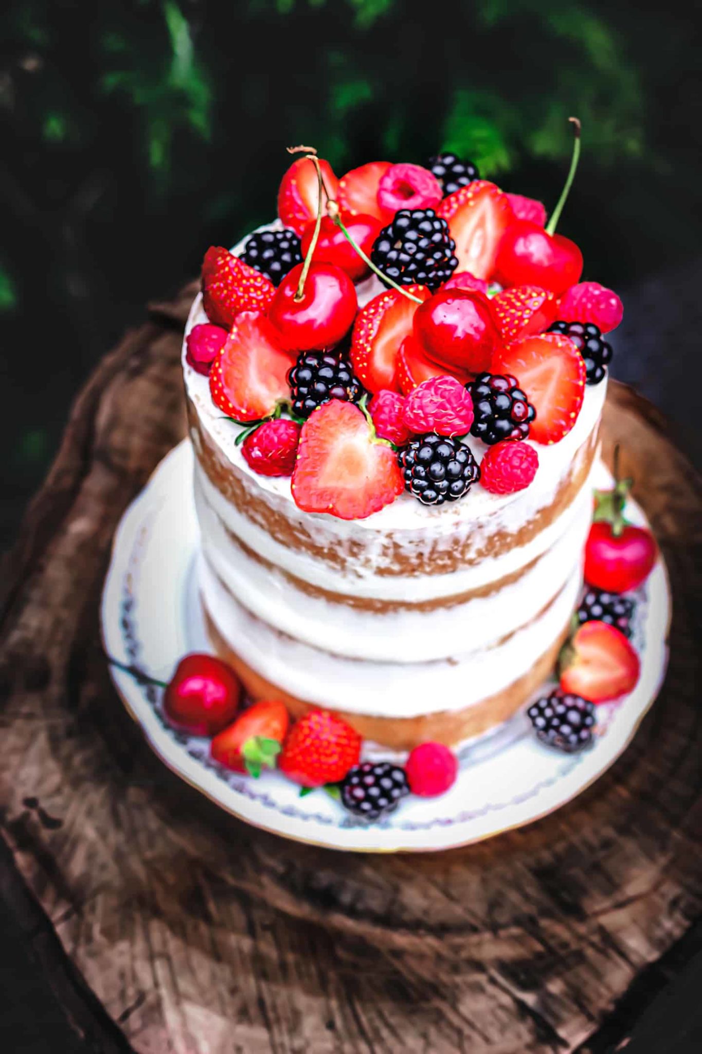 Comment Faire Un Naked Cake Aux Fruits Rouges Sweetly Cakes