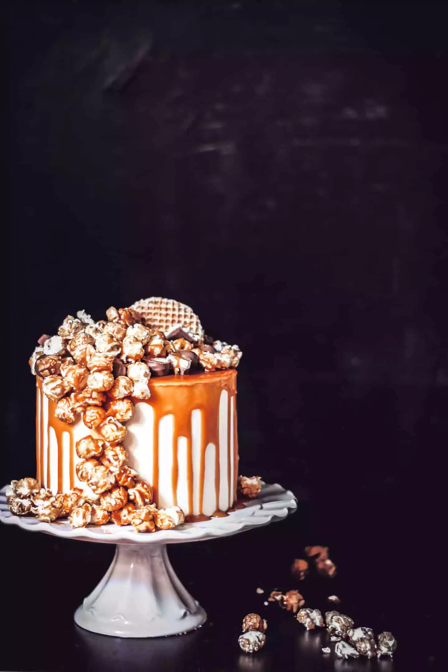 layer cake cheesecake au caramel au beurre salé