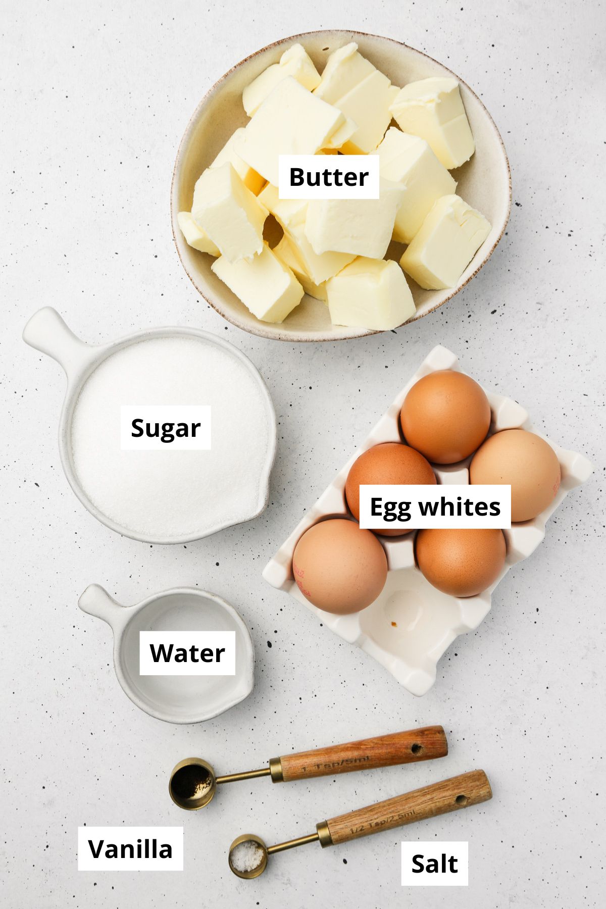 ingredients for italian buttercream