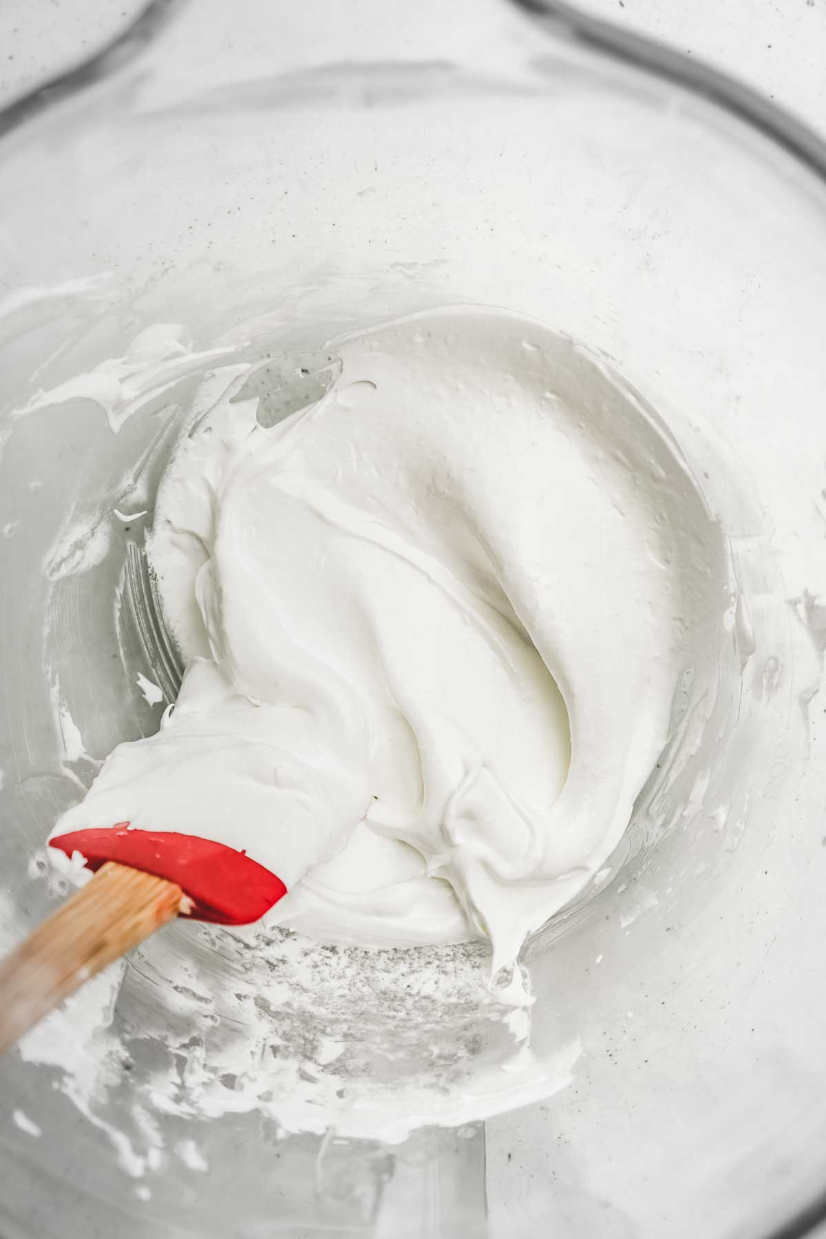 italian meringue whipped for chocolate macarons