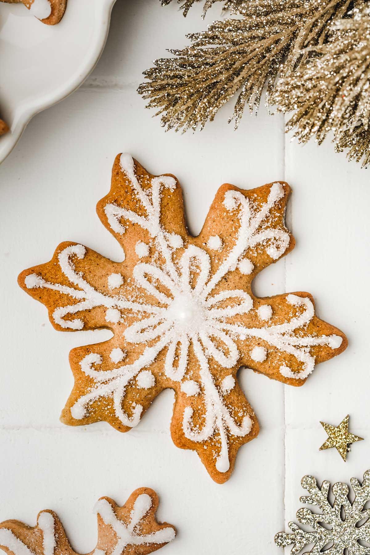 Biscuits de Noël aux épices Flocons de neige