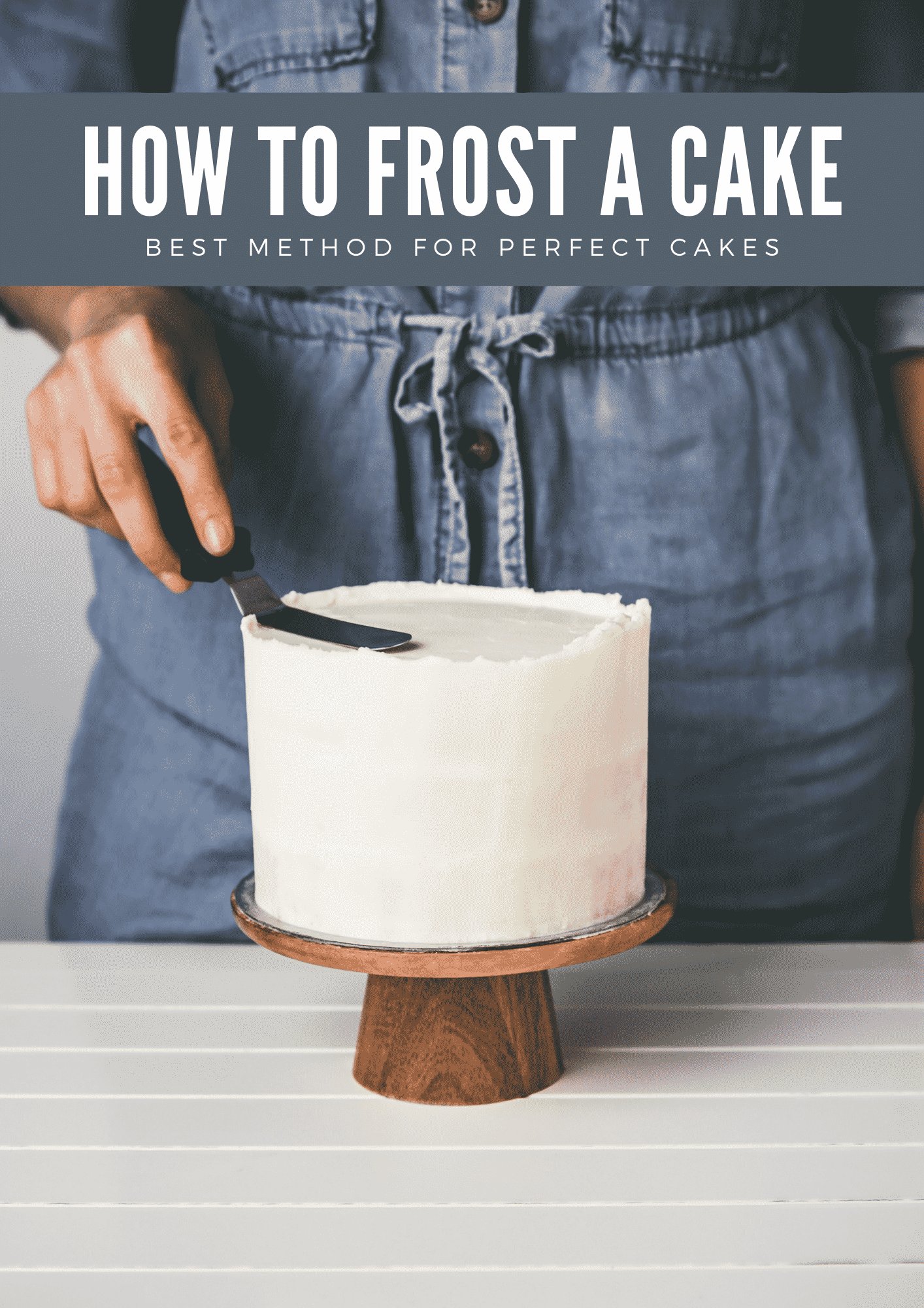 How to frost a cake