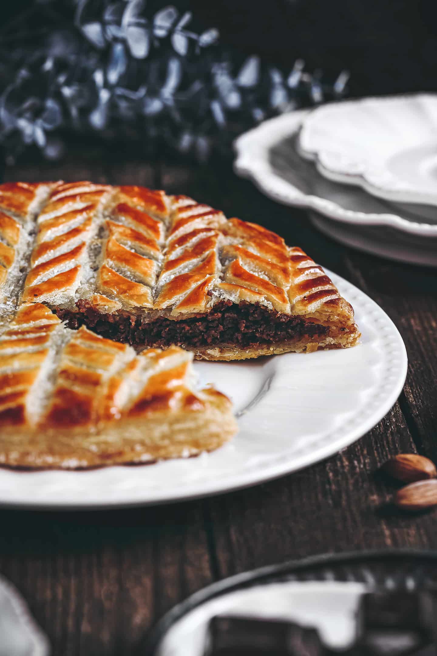 Chocolate french galette des rois