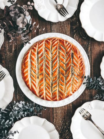 Chocolate french galette des rois