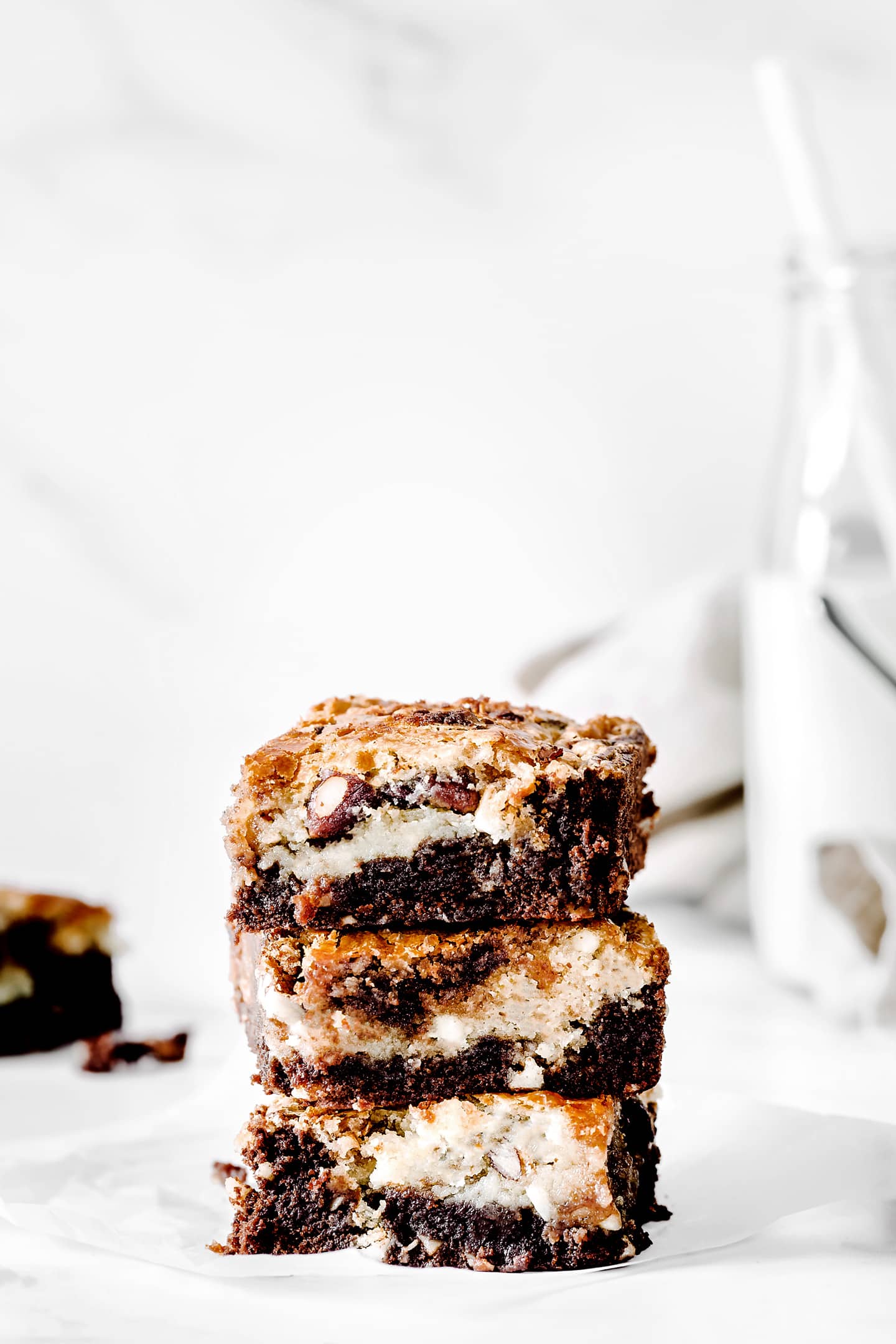 Gâteau marbré fondant au chocolat