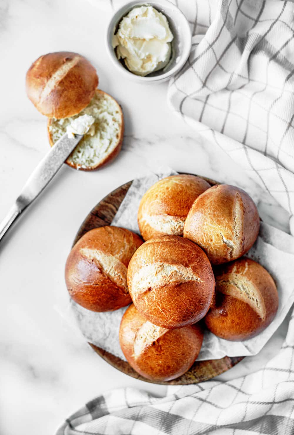 Homemade buns bread recipe