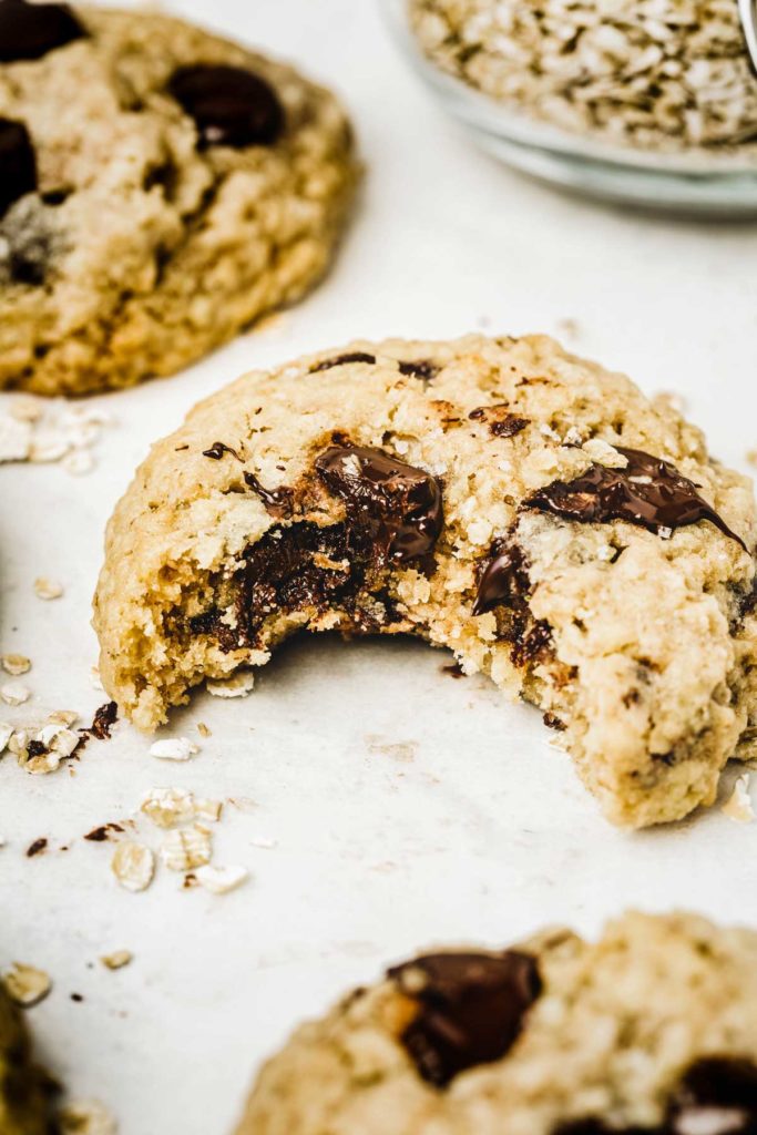 Cookie croqué