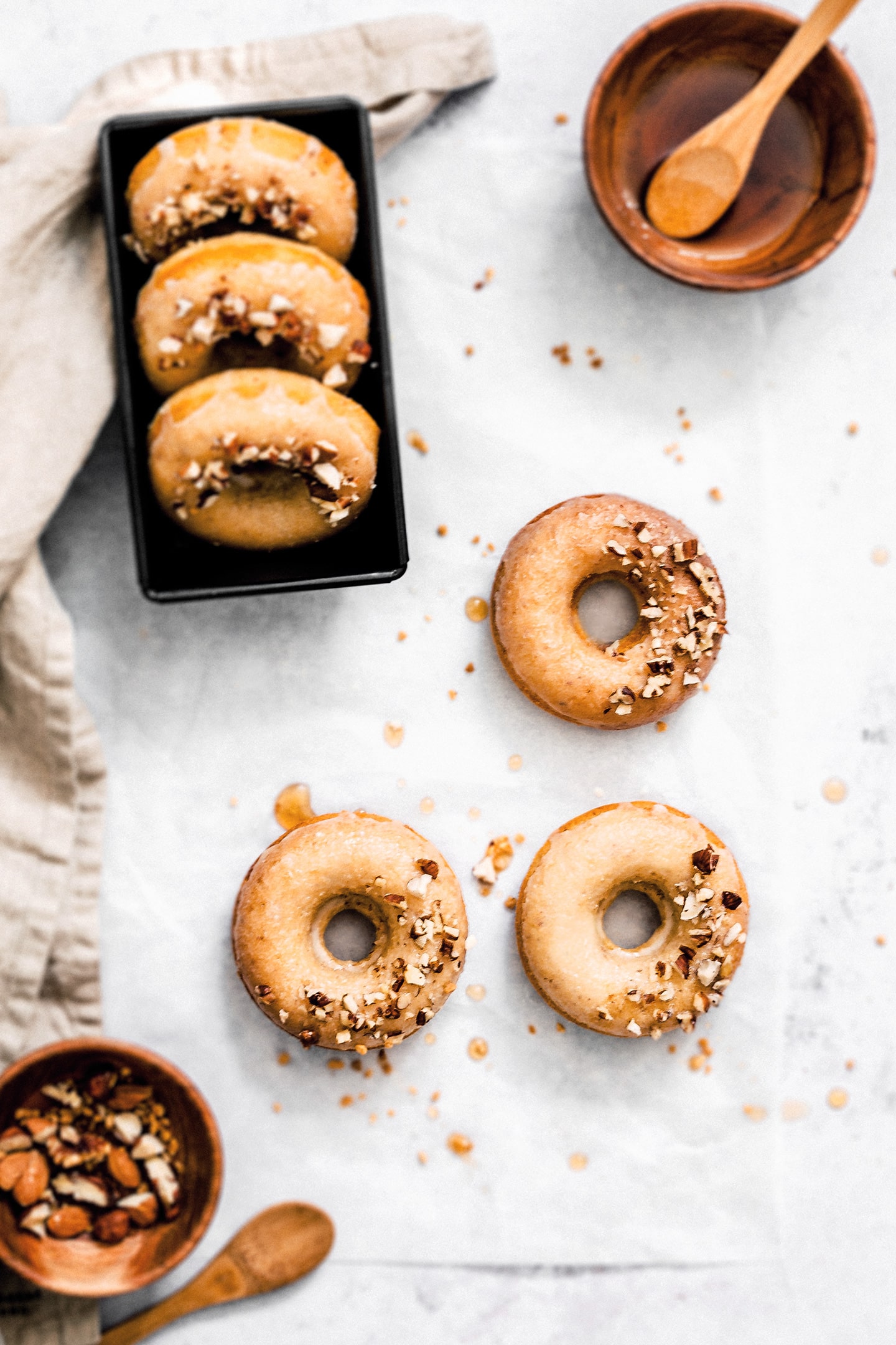 Donut au four aux amandes facile