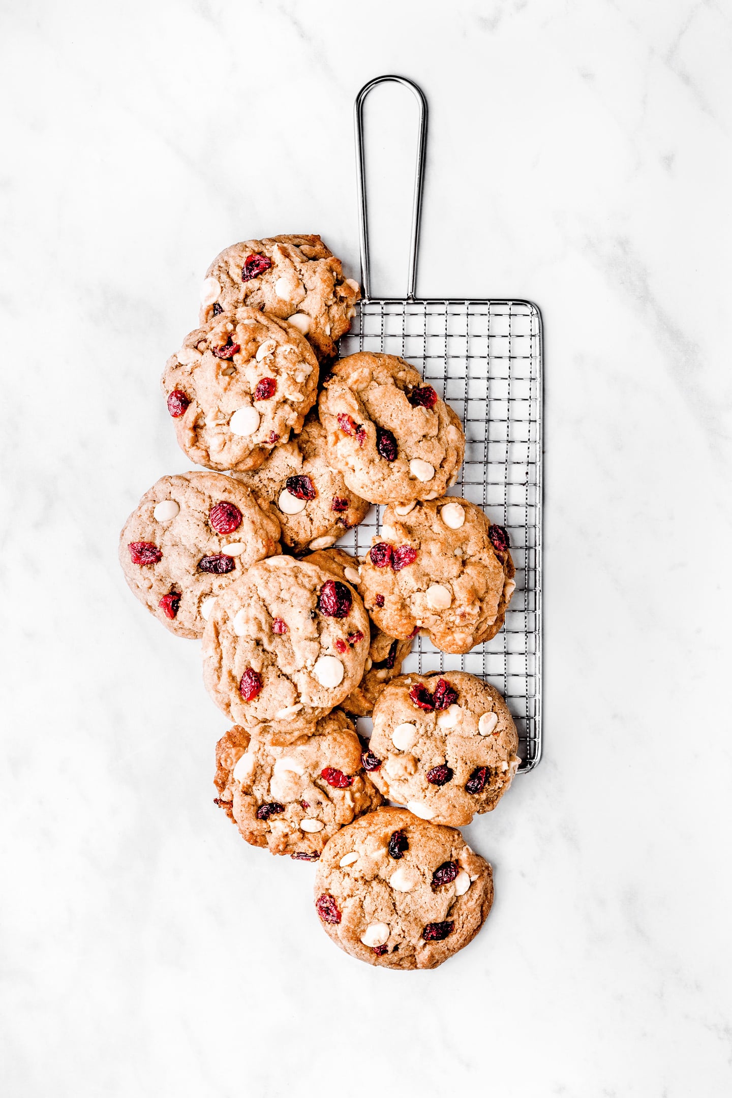 Recipe for white chocolate cranberry cookies