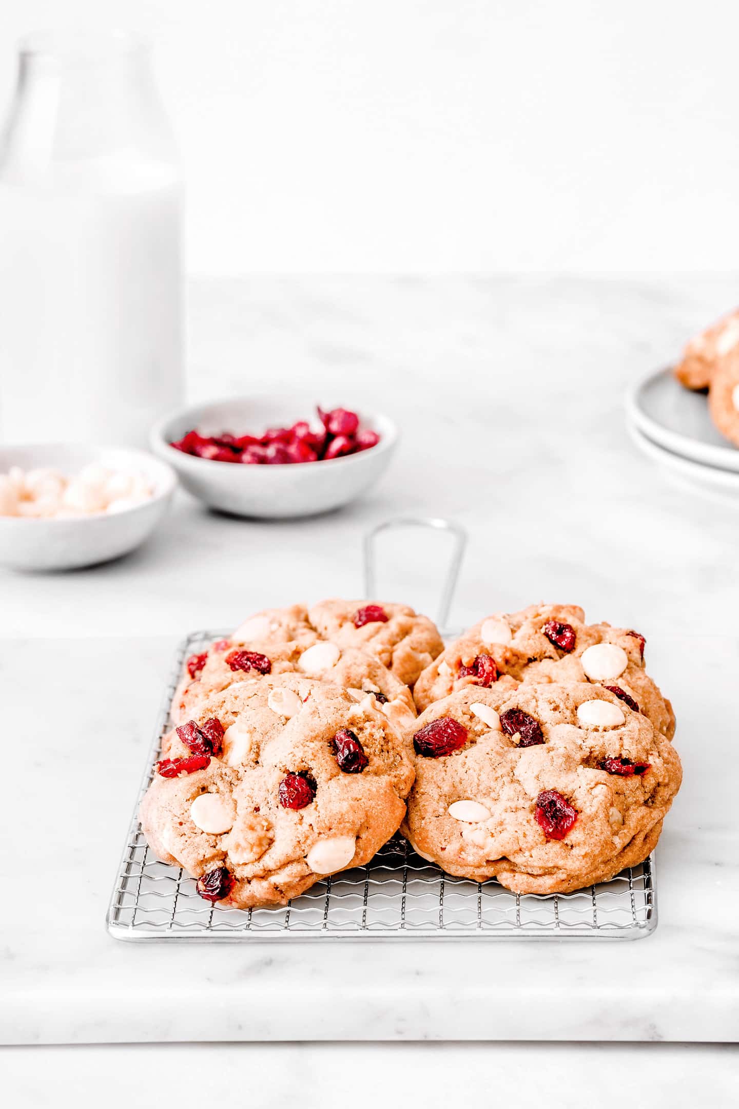 White chocolate chip cookies