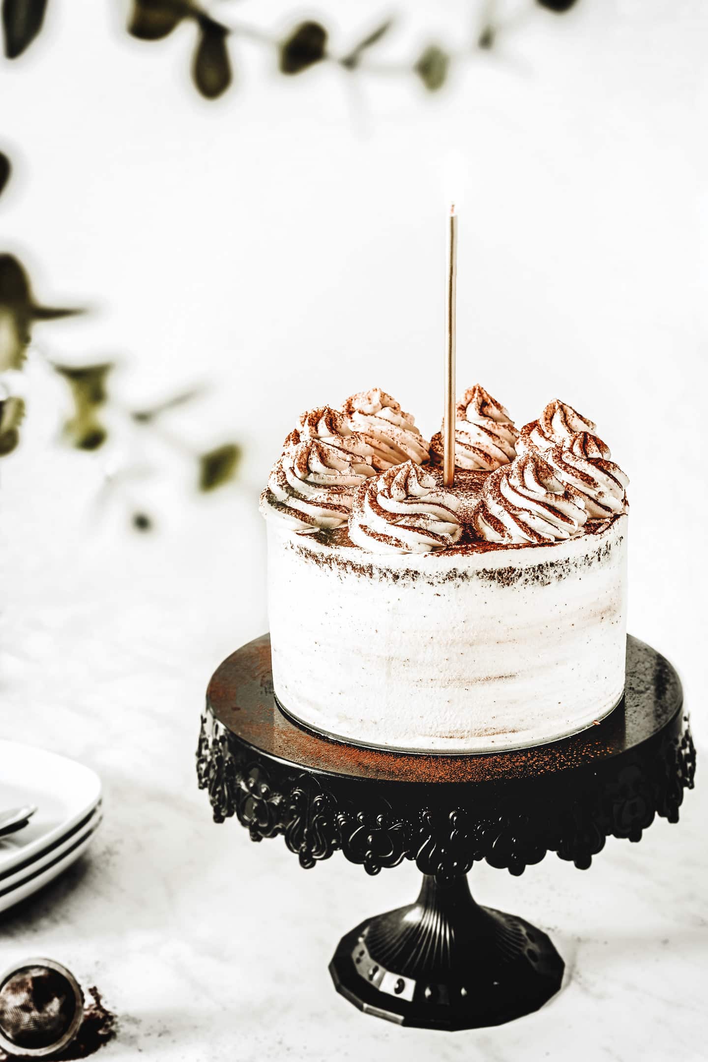 Best chocolate layer cake recipe with vanilla ganache