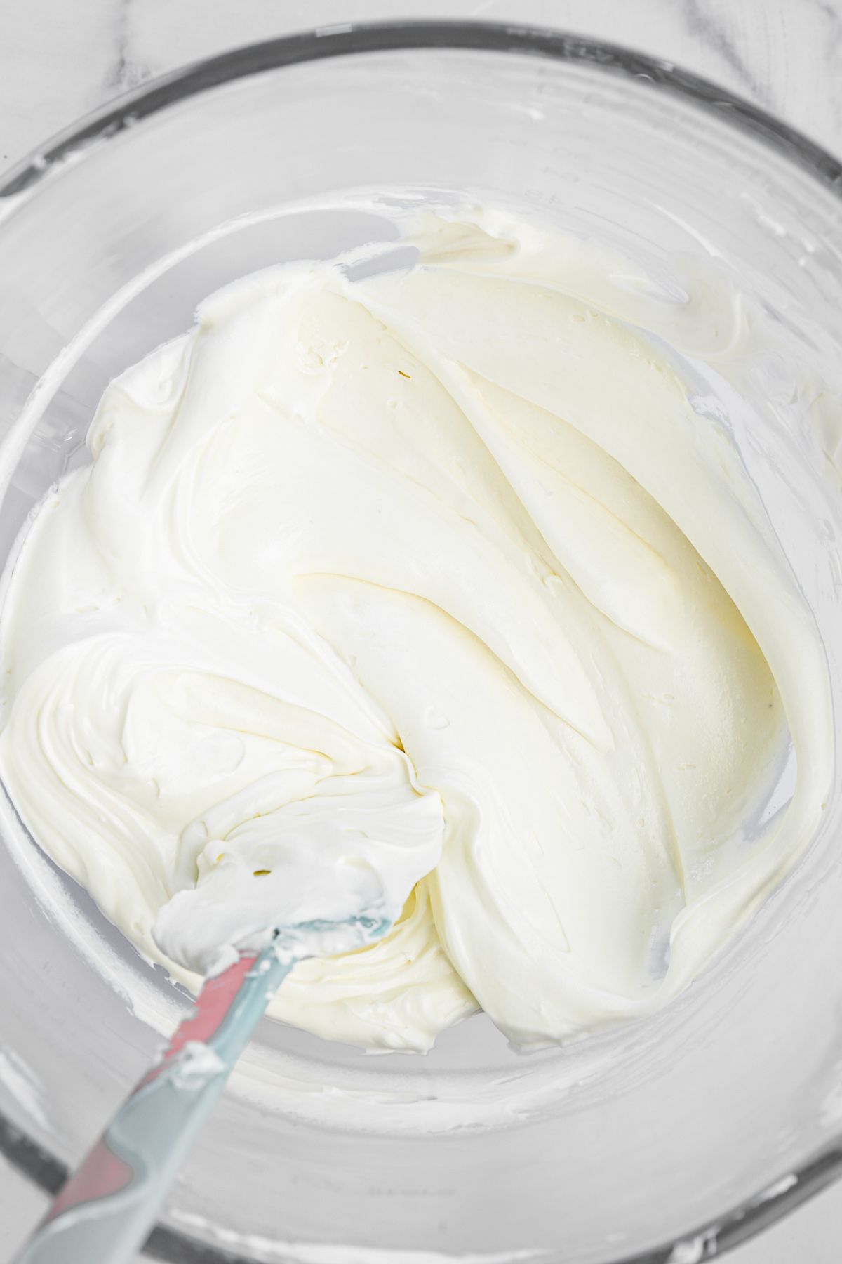 smooth swiss meringue buttercream in bowl