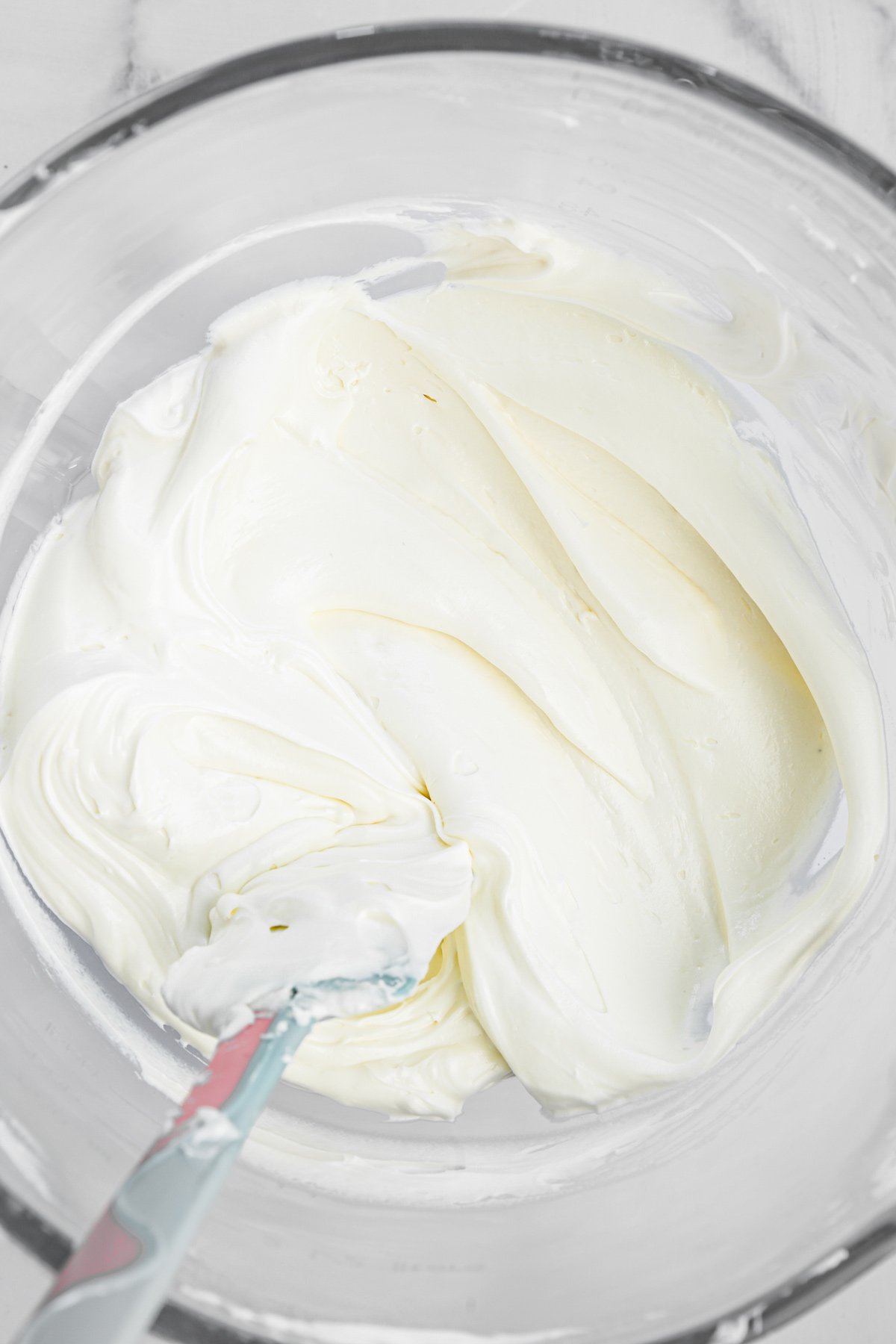 smooth swiss meringue buttercream in bowl