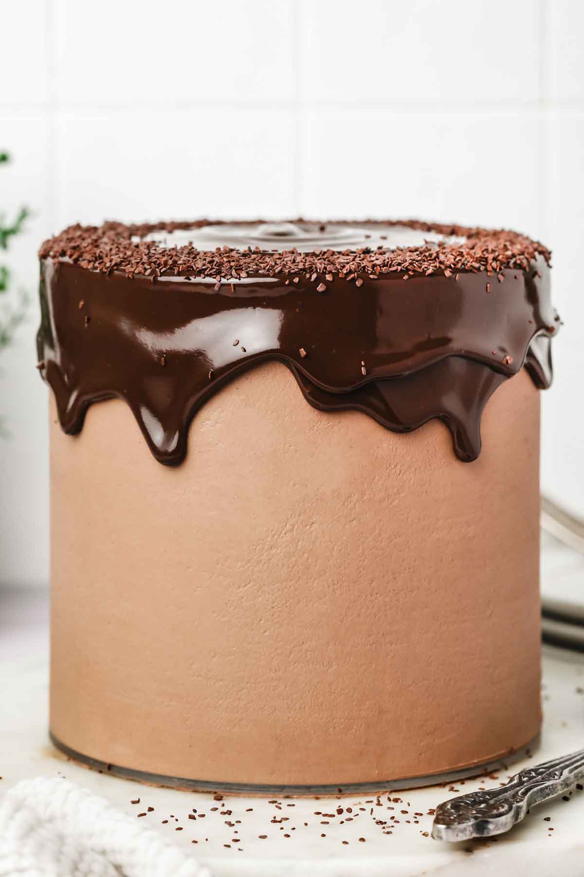 chocolate drip cake 