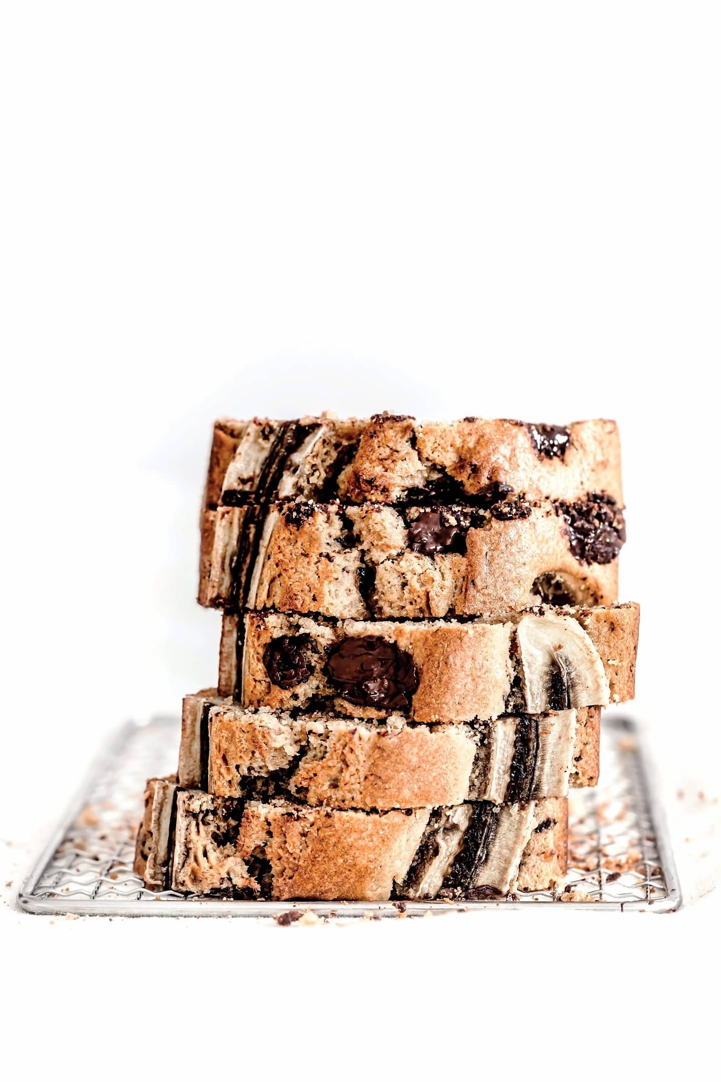 Cake Banane Et Pepites De Chocolat Sweetly Cakes Le Banana Bread Moelleux