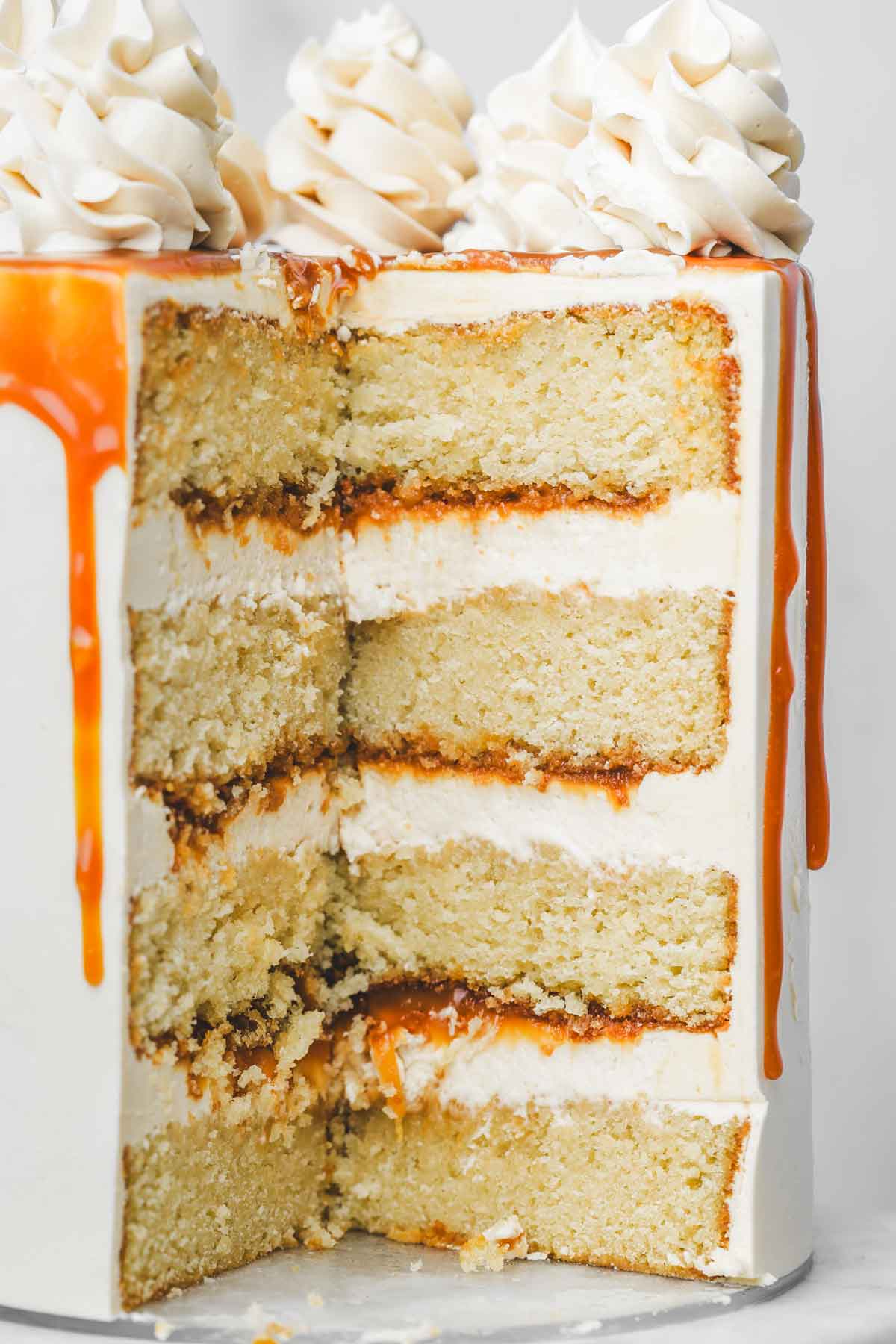 layer cake caramel coupé