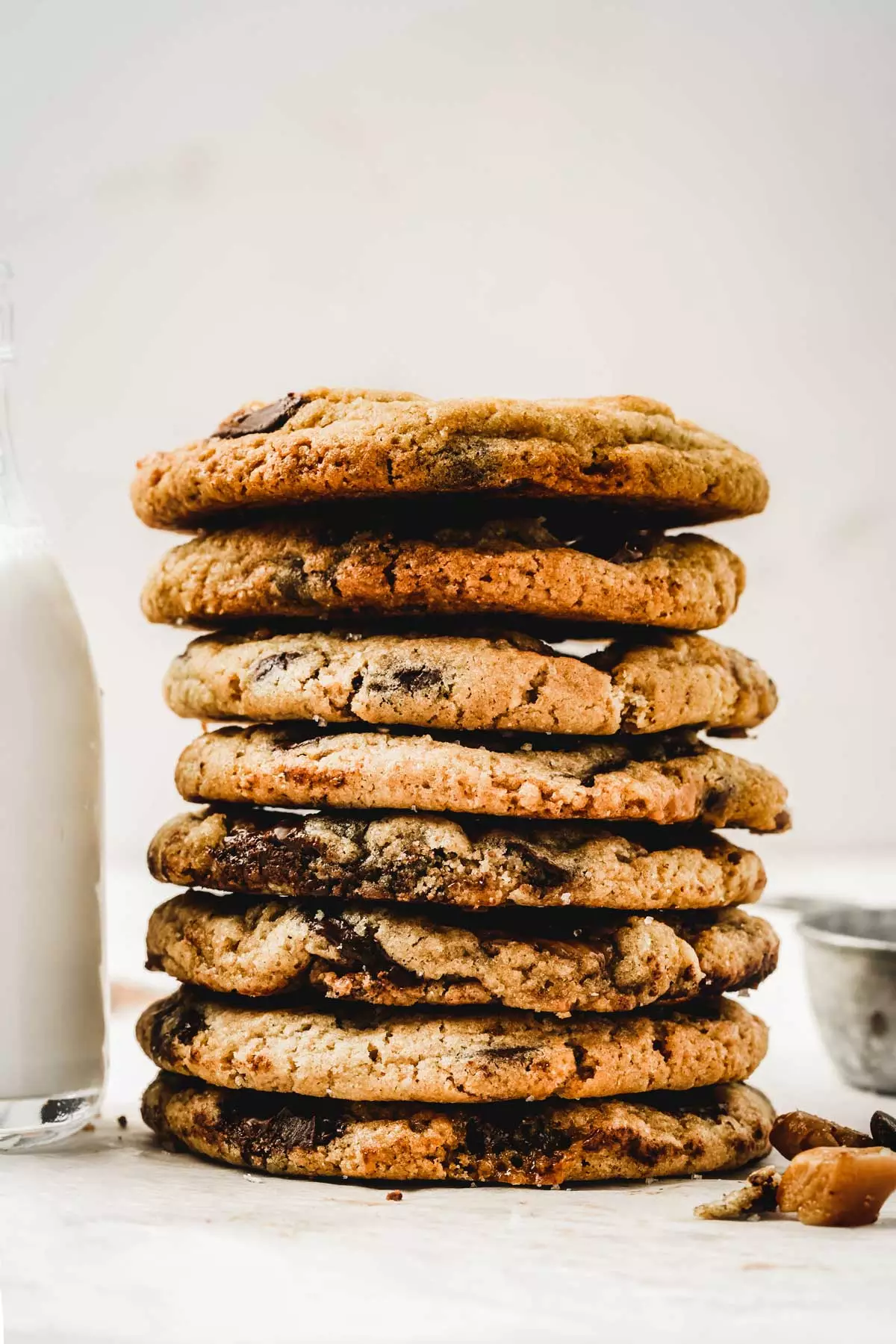 cookies caramel empilés