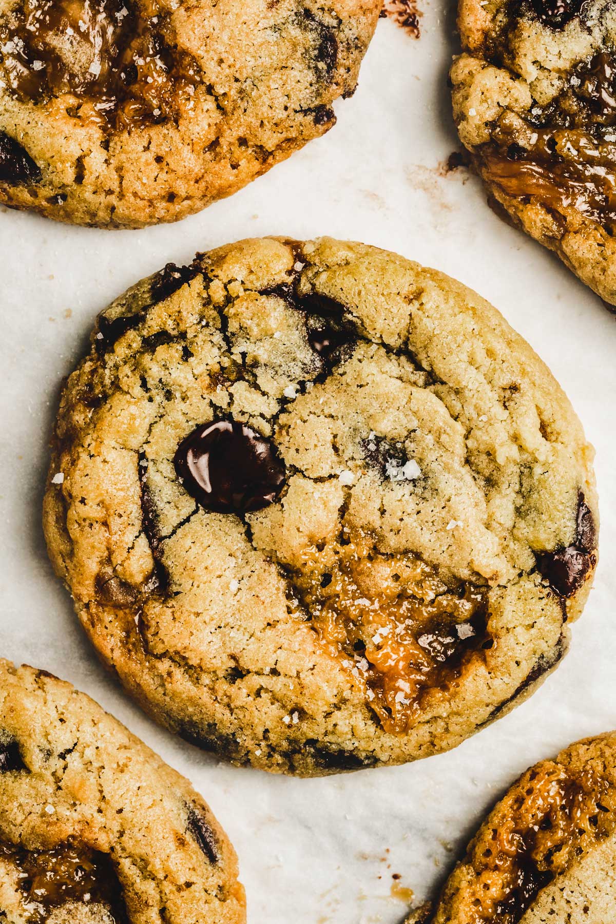 cookies caramel et pépites de chocolat