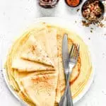 Pâte à crêpes classique facile et sans repos