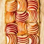 Puff pastry apple tart recipe