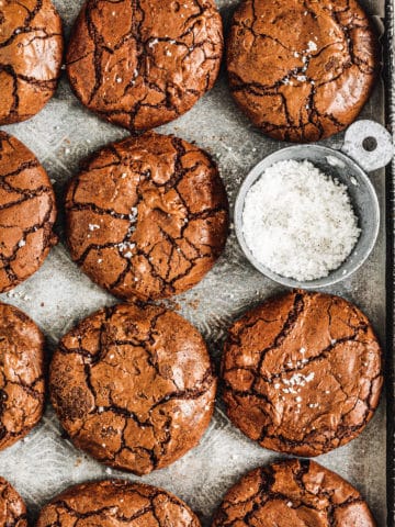 Soft and chewy brownie cookie recipe