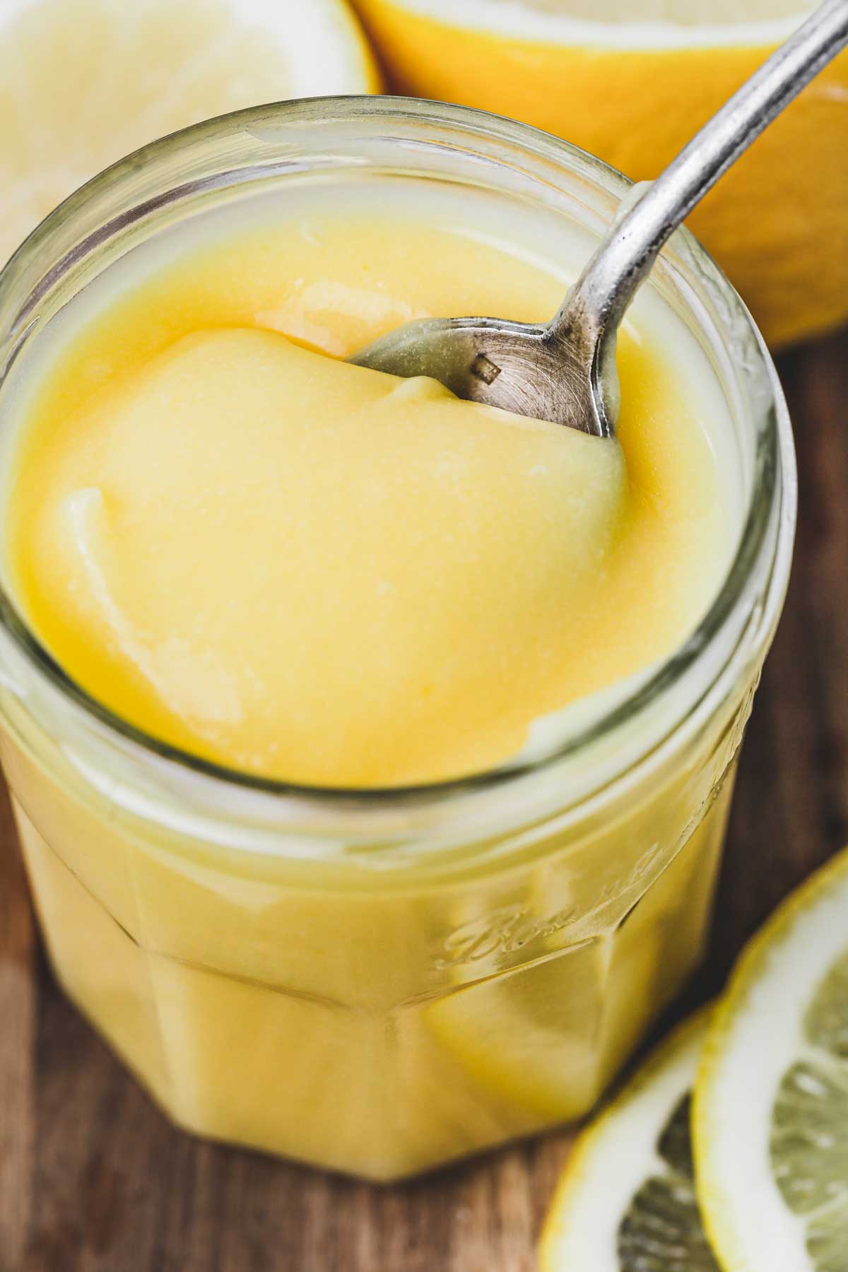 Pot avec lemon curd