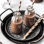 Chocolate almond millk