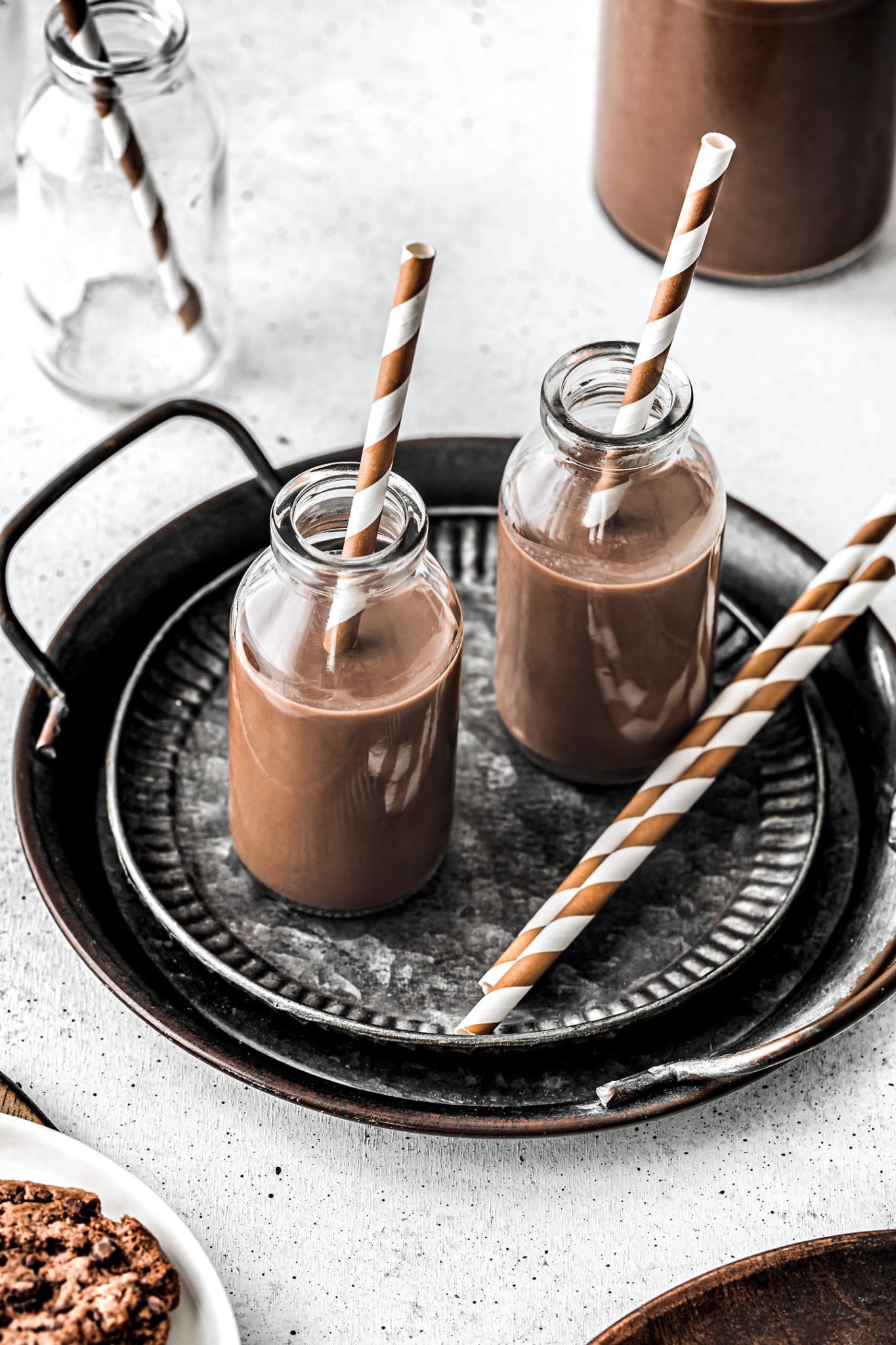 Lait amandes au chocolat