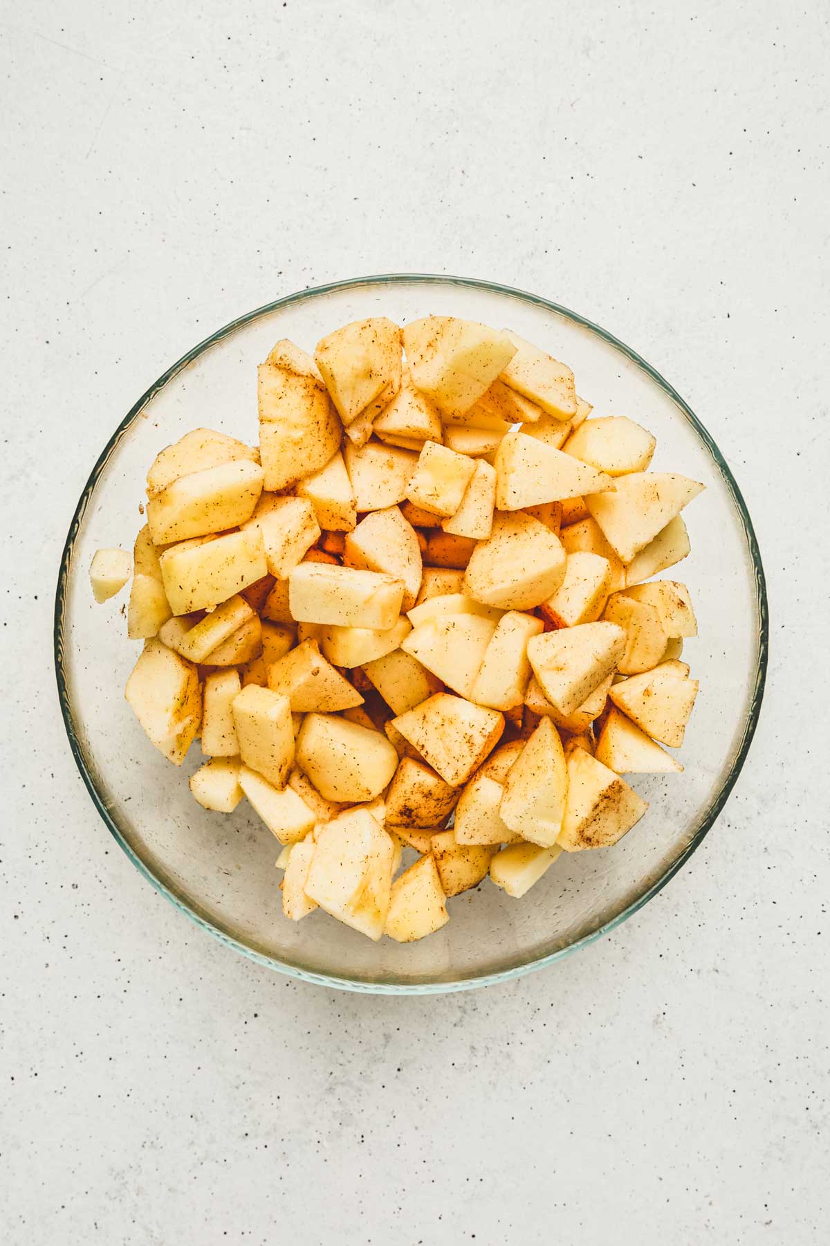 bol avec des pommes