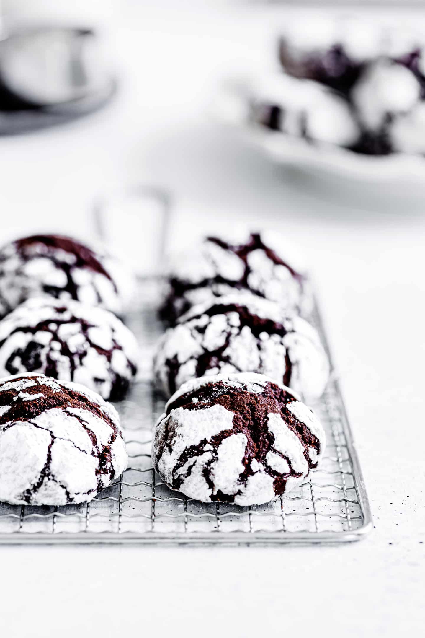 Chocolate crinkles cookies recipe