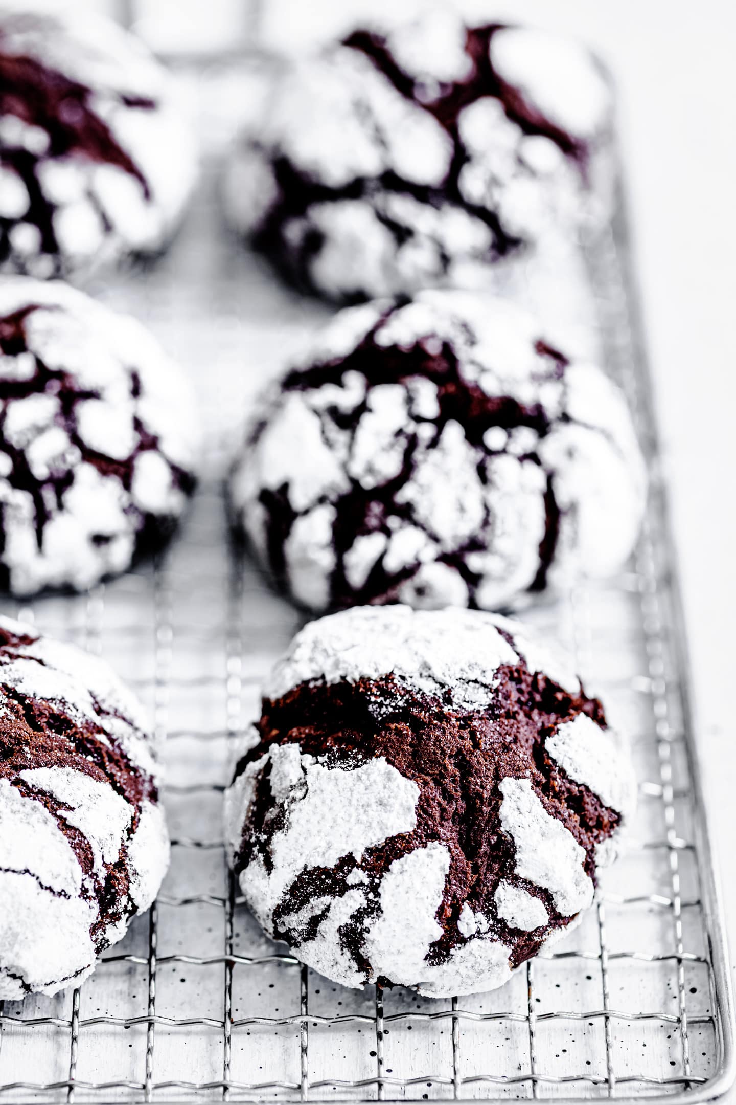 Chocolate crinkles cookies recipe