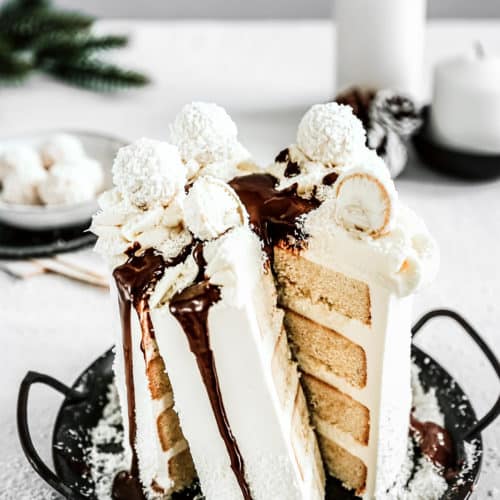 Layer Cake Raffaello Sweetly Cakes Gateau Raffaello Ultra Gourmand