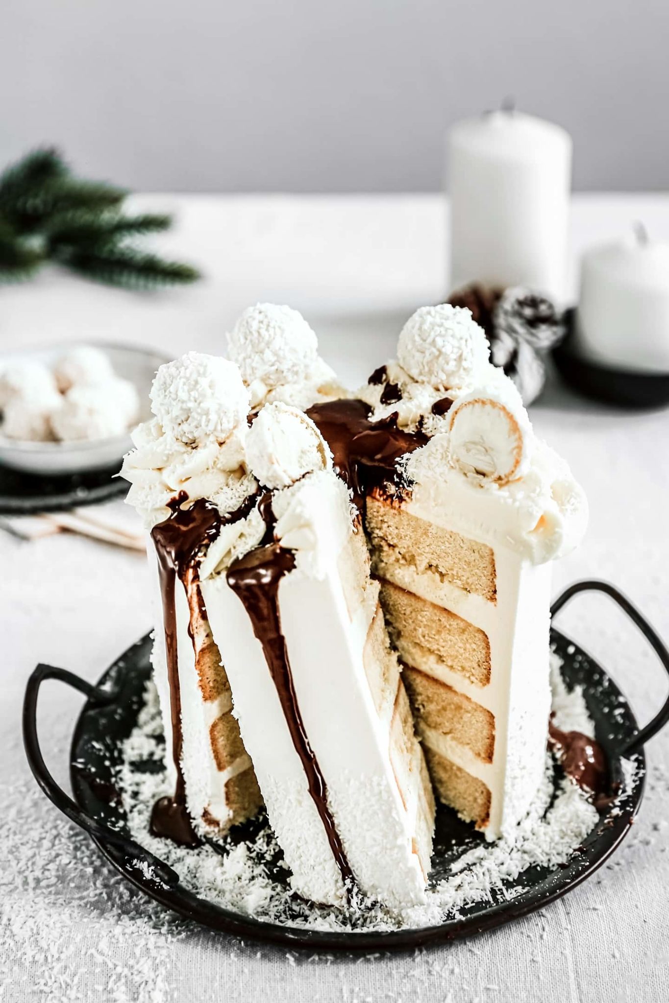 Coconut layer cake