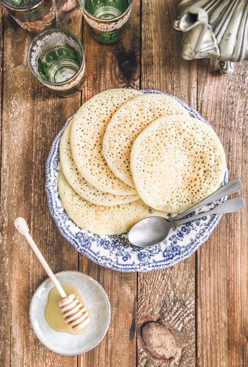 Easy moroccan baghrir semolina pancakes recipe