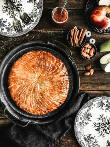Galette des rois aux pommes