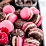 chocolate raspberry macarons recipe