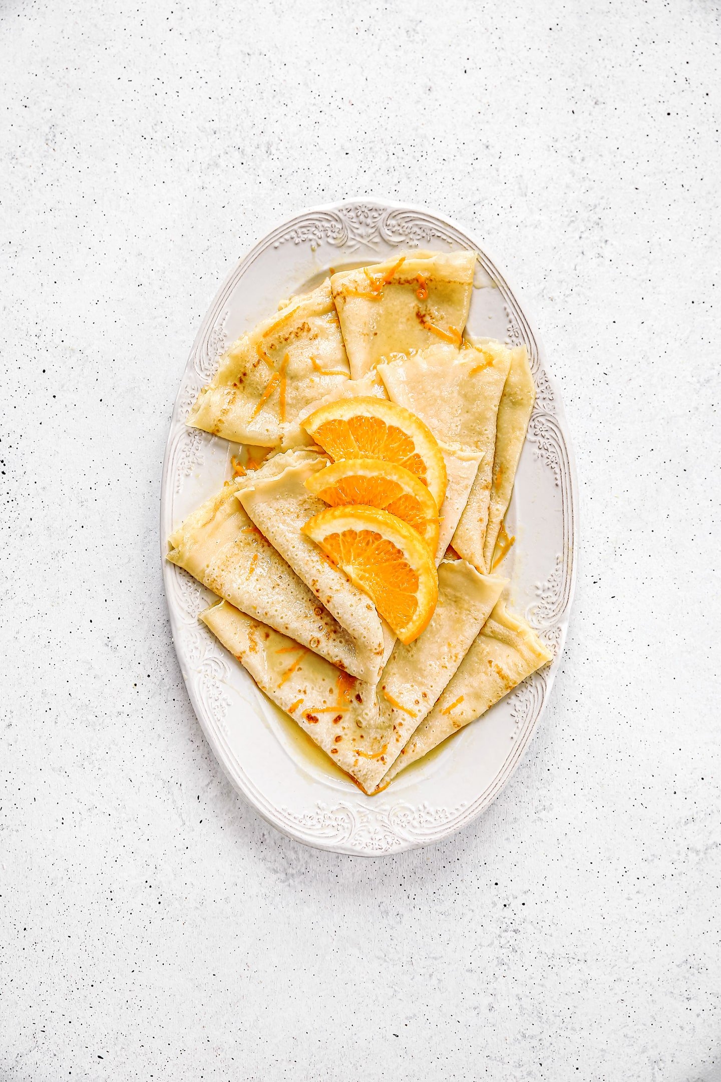 Crepes suzette maison sans alcool