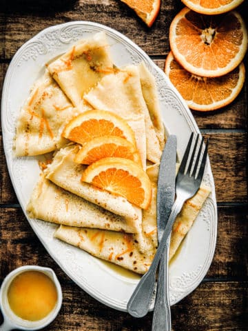 Crepes suzette recipe
