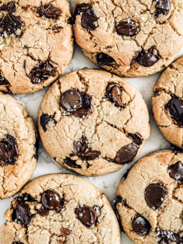 Cookies au beurre de cacahuètes et pépites de chocolat