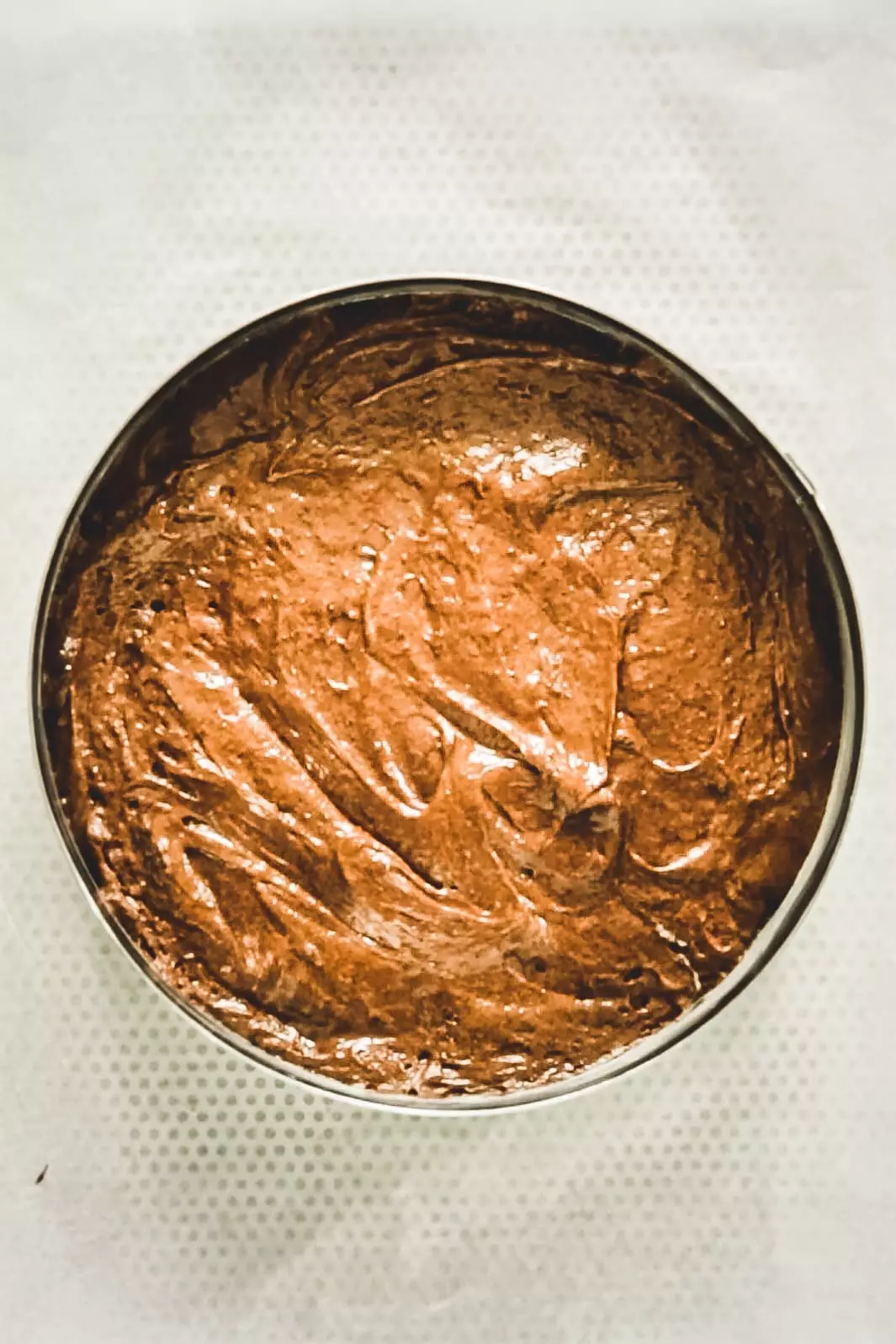 moule avec de la pâte