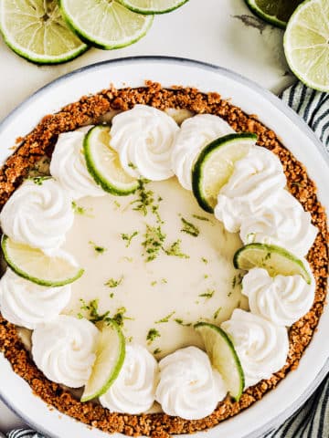 Recette facile de key lime la tarte au citron vert