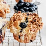 Muffins aux myrtilles