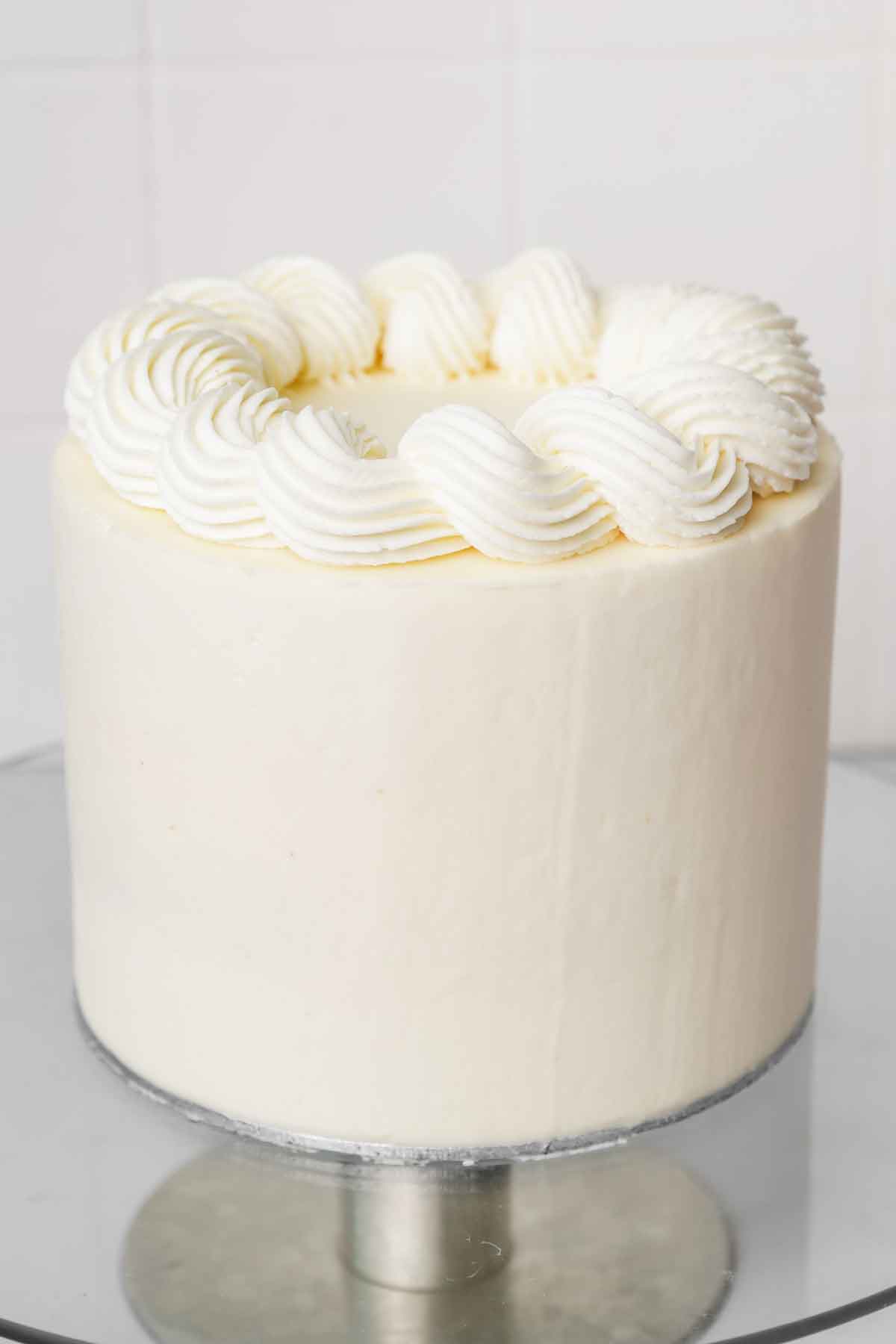 layer cake à la crème au beurre