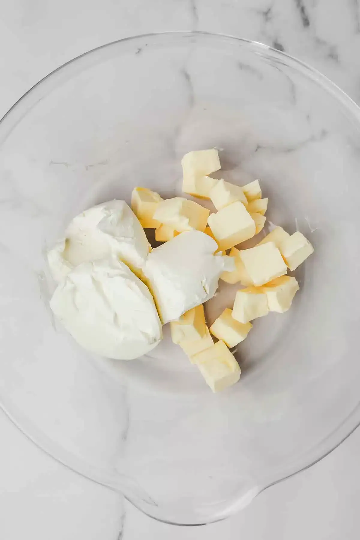 mixing bowl with ingredients