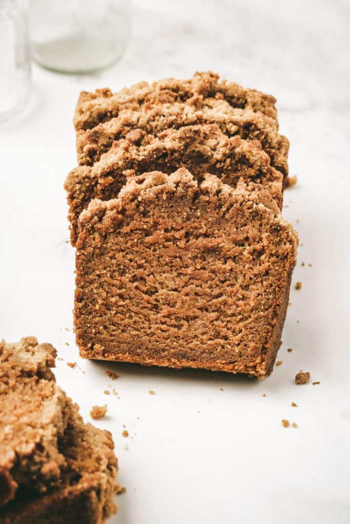 Pumpkin bread recipe with streusel topping
